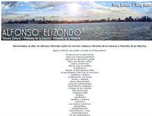 Tablet Screenshot of alfonsoelizondo.com